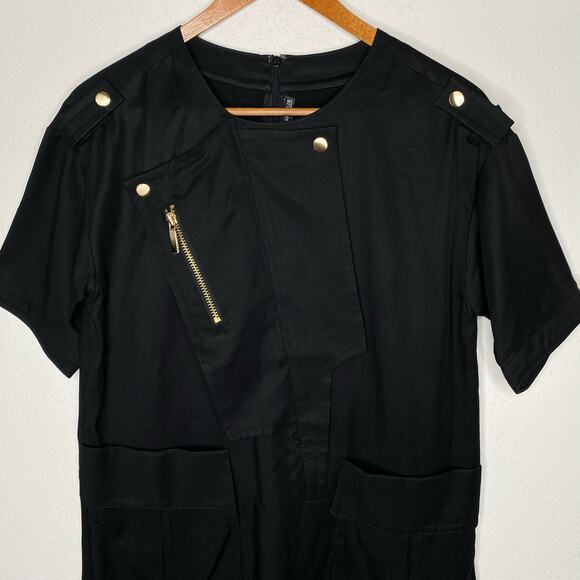 Thomas Wylde Bramble Mini Shift Dress Black, size XS - Picture 3 of 8